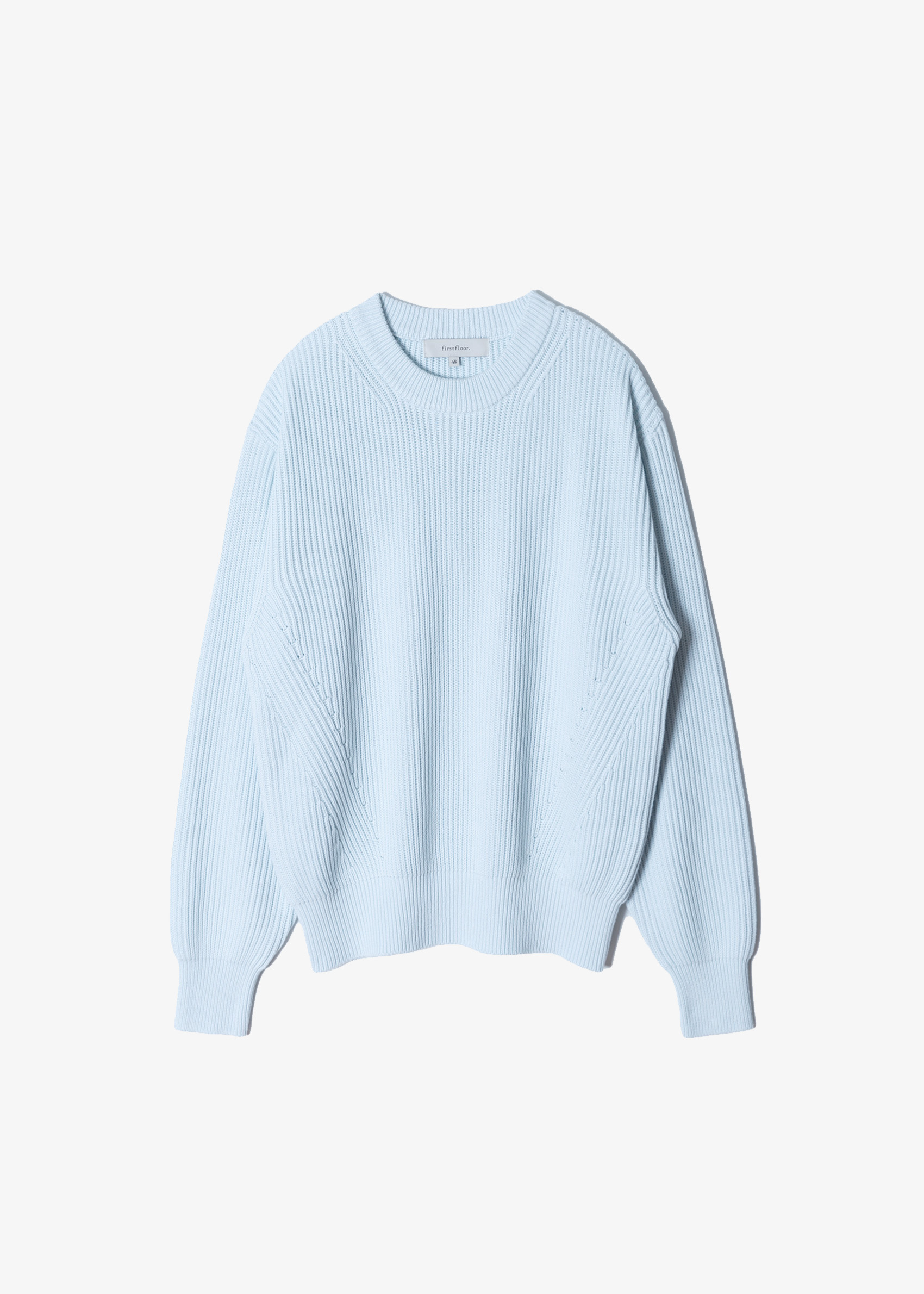 Daily cotton pullover (baby blue)