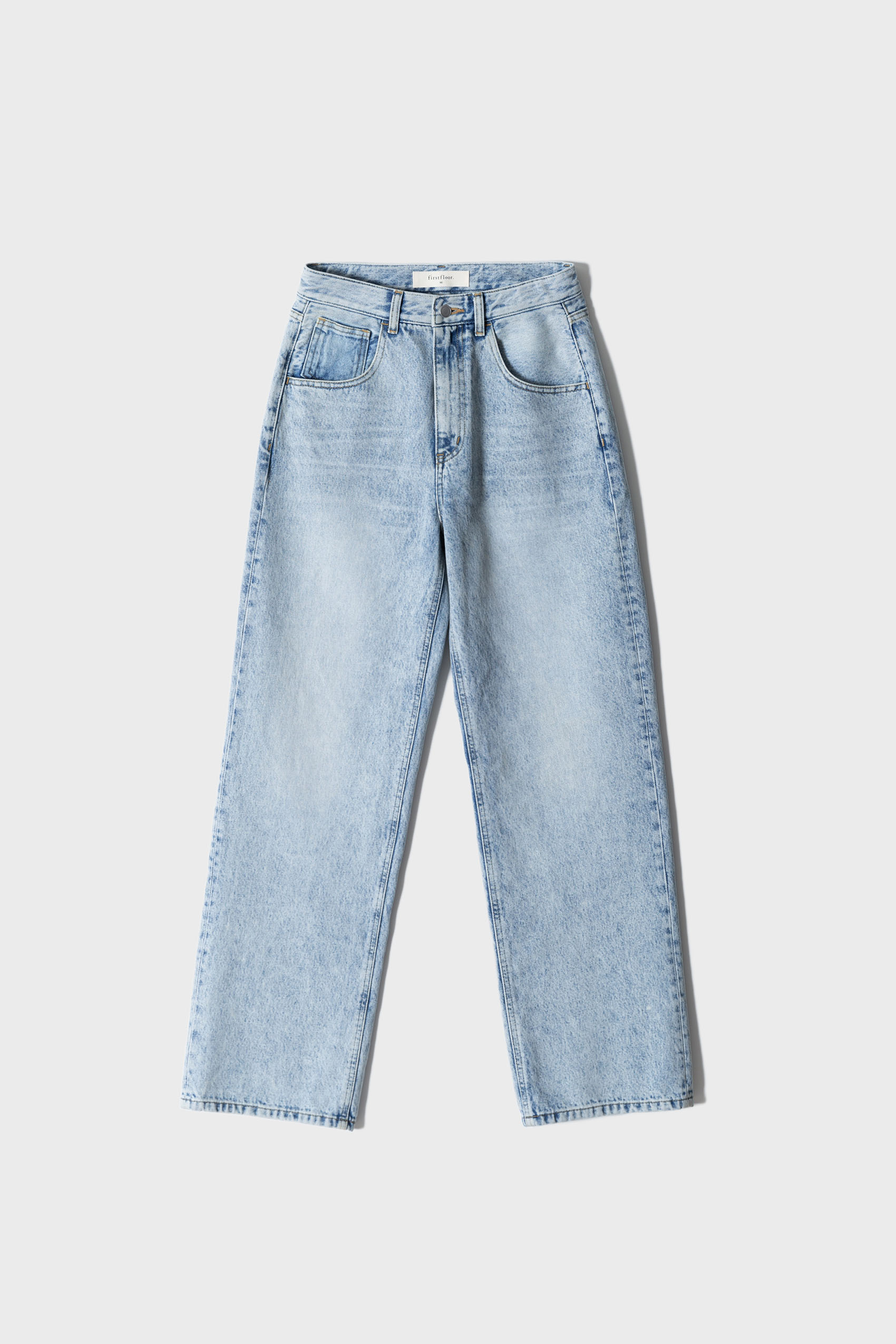 Wide tapered jeans (snowfield)